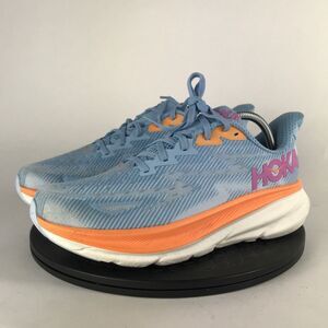 Hoka One One Clifton 9 Blue Running Shoes 1132211 ABIW Women’s Size 10 Wide